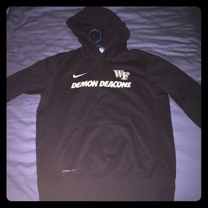 Nike Dri Fit Wake Forest Demon Deacons Hoodie